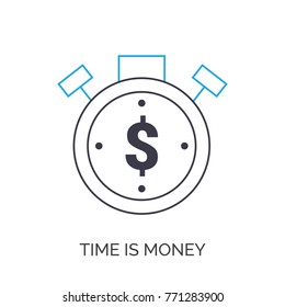 time is money icon