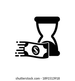  time is money icon vector