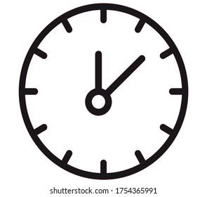 El tiempo es un vector de icono del dinero para el icono de aplicaciones web