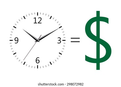 time is money icons