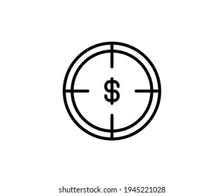 Zeiterstattungssymbol. Vektorsymbol im trendigen, flachen Stil auf weißem Hintergrund. Geldzeit beim Design.