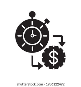 Time Is Money simple Icon