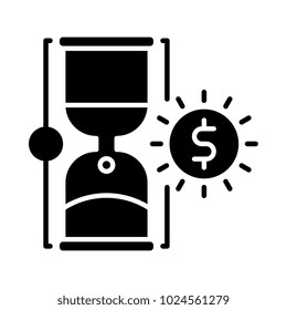 Time is money vector icon