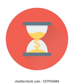 Time is Money Vector Icon 