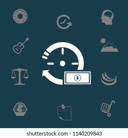 time is money vector illustration