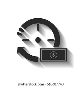 time is money vector illustration