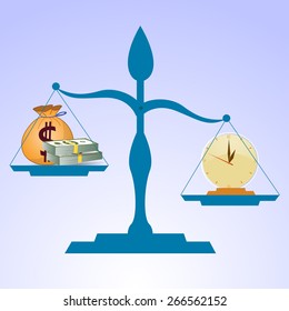 Time is more valuable than money
