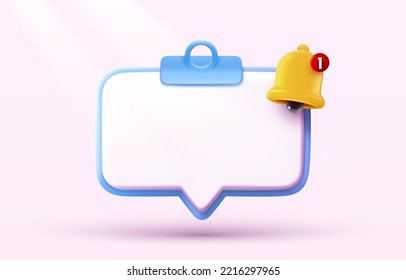 Time for notes, notes with an alarm clock. Vector illustration