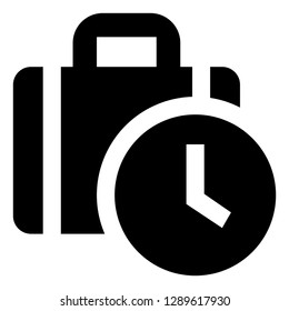 Time Off Vector Icon