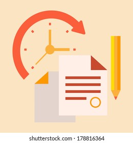 time office work