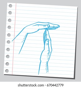 Time out hands gesture