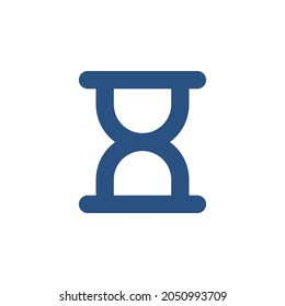 icono de golpe de contorno de tiempo en fondo blanco.