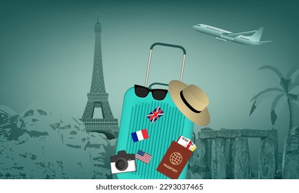 It's time to pack your bags and travel.