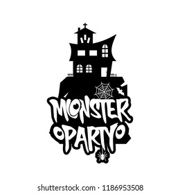 Time to party with creative design vector