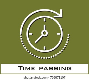 Time Pass Vector Icon