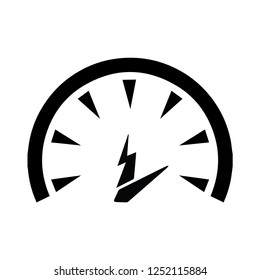 Time Power Icon Logo Design Element