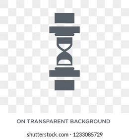 Time pressure icon. Time pressure design concept from Time managemnet collection. Simple element vector illustration on transparent background.