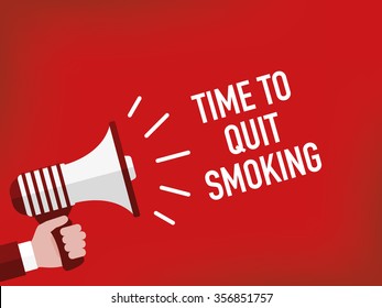 TIME TO QUIT SMOKING