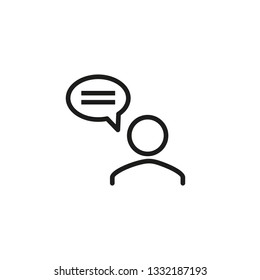 Time rate line icon. Leasing, salary, loan. Interest rate concept. Vector illustration can be used for topics like business, banking, time