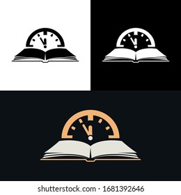 Time Read Book Clock Logo