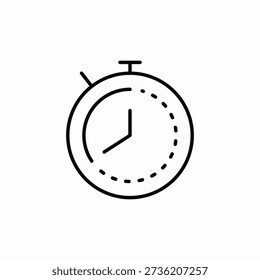time remind icon sign vector