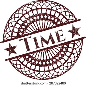 Time rubber seal
