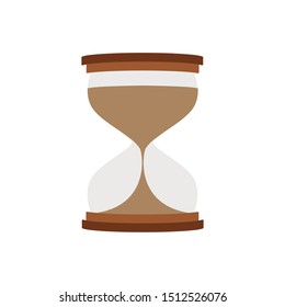 Time is running out hourglass sand vector emoji