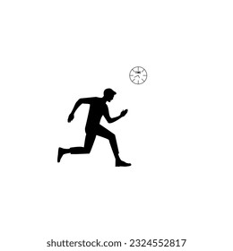 time is running out and a person is in a hurry to do everything