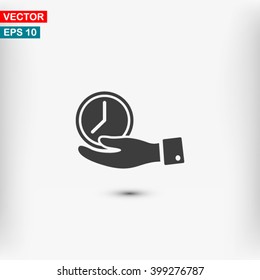 Time Save Icon Vector Stock Vector (Royalty Free) 399276787 | Shutterstock