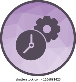 Time Settings Icon