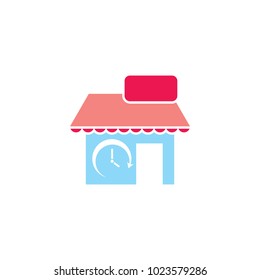 Time Shop Logo Icon Design