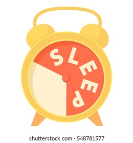 Time To Sleep Icon. Cartoon Illustration Of Time To Sleep Vector Icon For Web