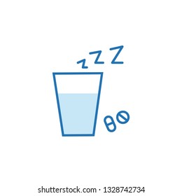 Time to sleep illustration