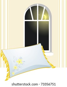 Time of sleep. Vector