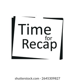 Está na hora do texto de resumo sobre fundo branco