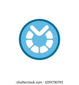 Time symbol. clock icon. logo vector eps 10.