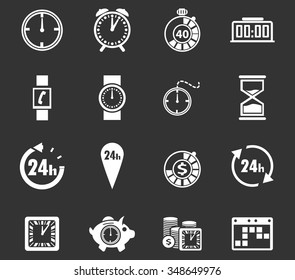 Time symbol for web icons