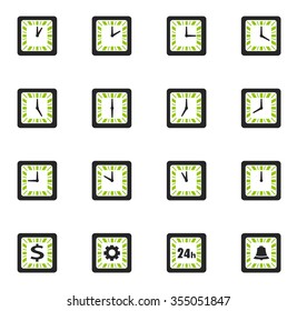  Time symbol for web icons