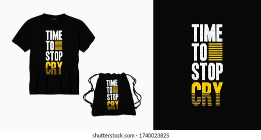 time to take action typography lettering design for t-shirt, bag or merchandise