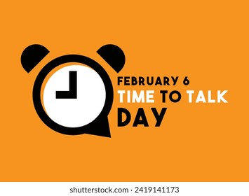 Time to Talk Day. February 6. Eps 10.