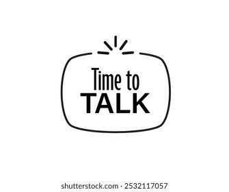 	
hora de falar sinal de informação de texto	
