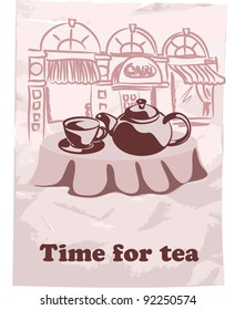 Time for tea, the background