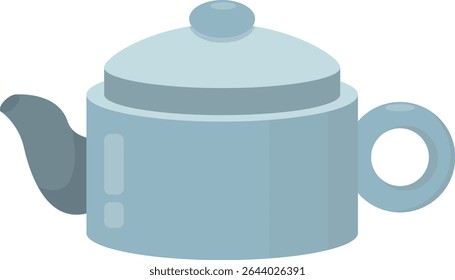 Time for Tea Party Tea Time Graphic Elements and Vector Illustration