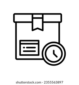 time tracking icon for your website, mobile, presentation, and logo design.