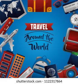 time to travel around the world