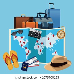 Time to travel concept
