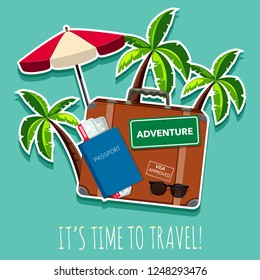 Time to travel icon