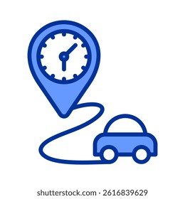 Time Travel Icon Element For Design