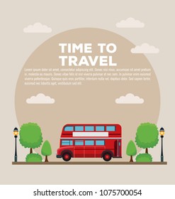 Time to travel infographic