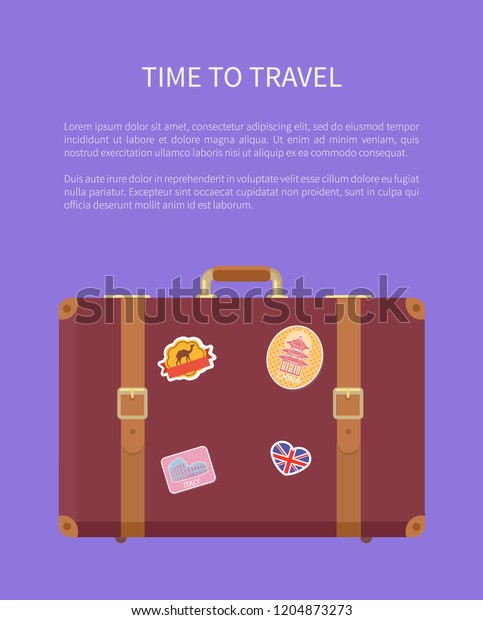 time travel luggage